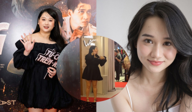 'Nàng thơ' Trúc Anh (Mắt biếc) ngơ ngác không dám bước lên thảm đỏ phải nhờ ekip hỗ trợ khiến fan xót xa
