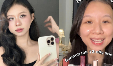 Cô gái gây bão khi 'swatch' 13 cây son giả để review giờ ra sao?