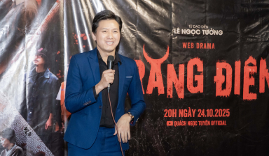 Phản ứng của bà xã kém 16 tuổi khi Quách Ngọc Tuyên chi tiền tỷ làm phim “Trăng Điên”