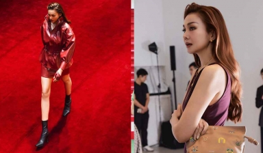 Thanh Hằng tất bật chạy show cuối năm