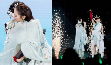 Phương Mỹ Chi cùng Khả Lâu tái hiện Túy Âm tại  fan meeting