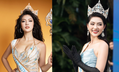 Hoa hậu Đại dương Việt Nam lộ diện, nhan sắc khác lạ sau 2 năm đăng quang