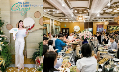 Người đẹp Biển Ninh Hoàng Ngân chia sẻ công dụng của việc ăn chay trước thềm Vu lan