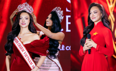 Mai Ngô chính thức nhận sash đại diện Việt Nam, sẵn sàng chinh phục Miss Charm 2025