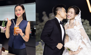 Hé lộ cuộc sống hôn nhân của Đỗ Thị Hà và chồng thiếu gia sau đám cưới xa hoa