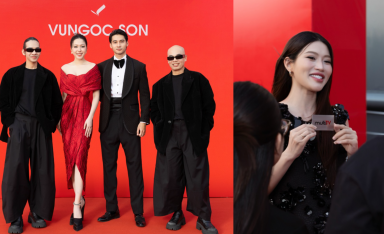 Dàn sao Việt và quốc tế rạng rỡ trên thảm đỏ dạ tiệc thời trang đầu năm mới