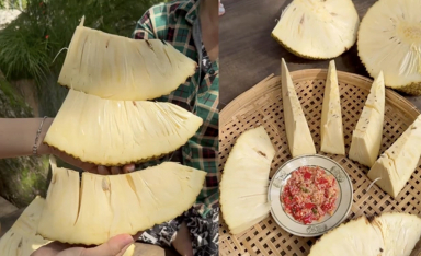 'Mít dưa hấu' là gì mà ăn được cả xơ, không hạt khiến dân mạng phát sốt?