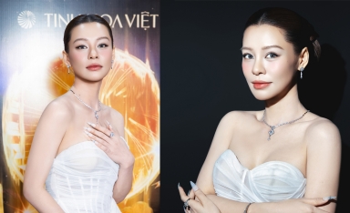 Nữ thần Vpop đẹp “át vía” cả dàn thí sinh Hoa hậu Việt Nam chiếm spotlight khi đeo trang sức kim cương