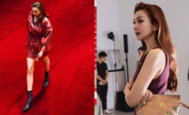 Thanh Hằng tất bật chạy show cuối năm