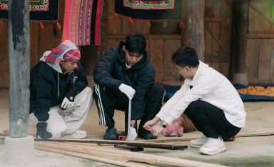 'Idol' mèo Lướng được dàn cast 'Gia Đình Haha' xây nhà mới