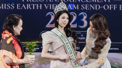 Nhan sắc Hoa hậu đại diện Việt Nam dự thi Miss Earth 2023