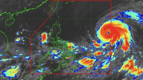 Siêu bão Mawar được dự báo mạnh nhất 3 năm qua tiến sát vào đất liền Philippines