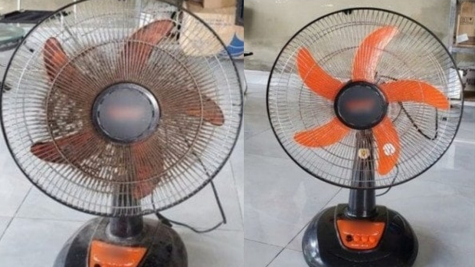 Mẹo làm sạch quạt siêu nhanh mà không cần tháo khung hay rửa nước, chỉ cần 5 phút là quạt sáng như mới