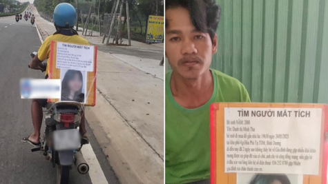 Người cha chạy xe máy khắp nơi tìm con gái 15 tuổi, lên tiếng về thông tin 'con bỏ theo bạn trai'