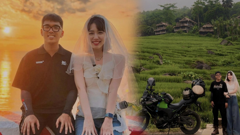 Bộ ảnh của một cặp đôi thực hiện khi đi qua 17 tỉnh thành Việt Nam khiến nhiều người ngưỡng mộ