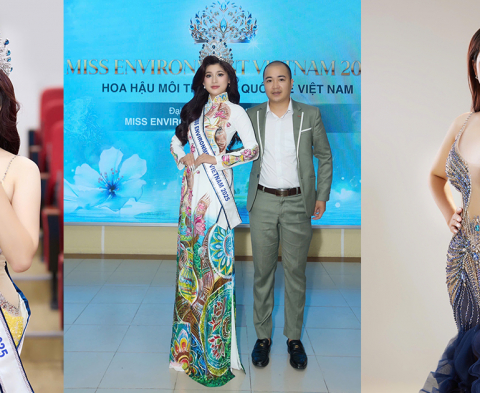 Trần Thị Mỹ Linh đại diện Việt Nam thi Hoa hậu Môi Trường Quốc Tế tại Philippines 2025