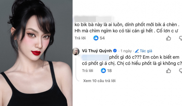 Vũ Thúy Quỳnh đáp trả gay gắt trước mỉa mai 'đời tư bê bối' khi yêu chồng cũ Diệp Lâm Anh