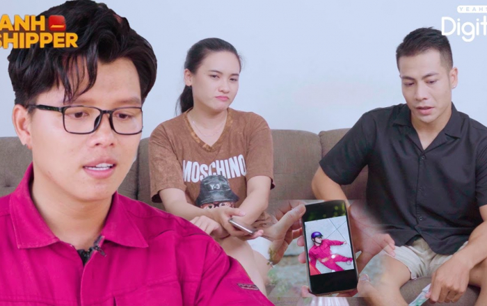 Đang yên đang lành anh shipper bị lấy hình ảnh đi quyên góp từ thiện