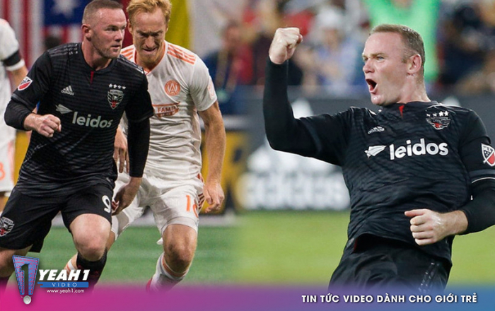 Rooney tỏa sáng, ghi hat-trick đầu tiên tại Mỹ