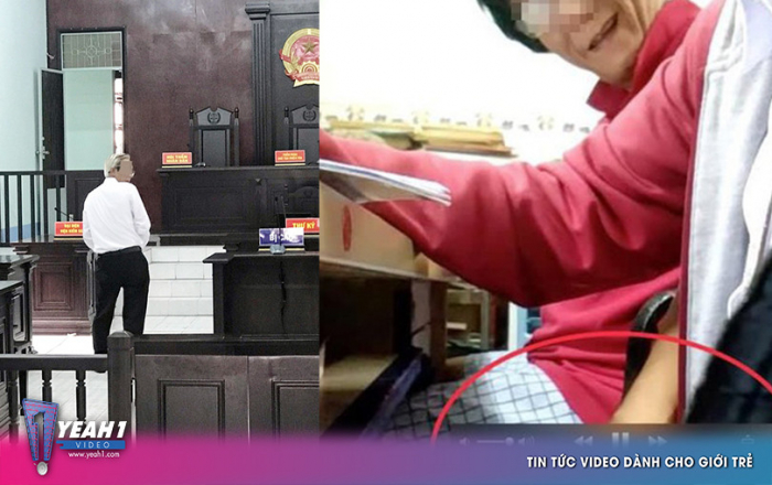 Thầy giáo 59 tuổi 'nựng' vòng 1 nữ sinh lớp 9 trong lúc dạy học lĩnh án 3 năm tù