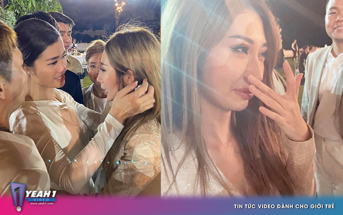 Xúc động clip Khổng Tú Quỳnh khóc tại đám cưới Đông Nhi: 'Đám cưới ấy có em, có anh nhưng chẳng có chúng ta'
