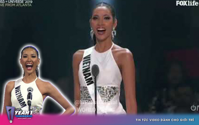 Trọn vẹn màn phát biểu của Hoàng Thùy khi lọt Top 20: 'Cô bé bán hàng rong trên xe lửa đến Miss Universe, tôi đã làm được!'