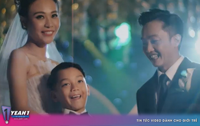 CLIP HOT: Cường Đô La - Đàm Thu Trang cùng bé Subeo cười rạng ngời hạnh phúc trong đám cưới cổ tích
