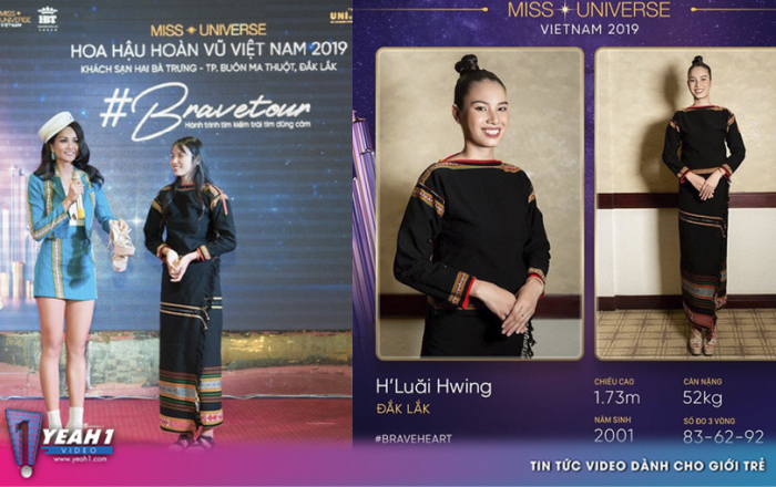 H’Hen Niê thuyết phục cô bé 18 tuổi người dân tộc Ê đê thi Hoa hậu Hoàn vũ Việt Nam 2019