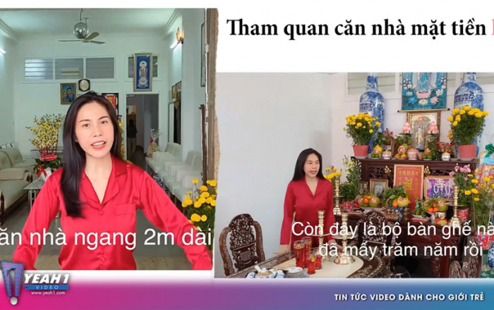 Cận cảnh nhà mặt tiền 5 tỷ Thủy Tiên tặng mẹ ở quê: Không thiếu thứ gì