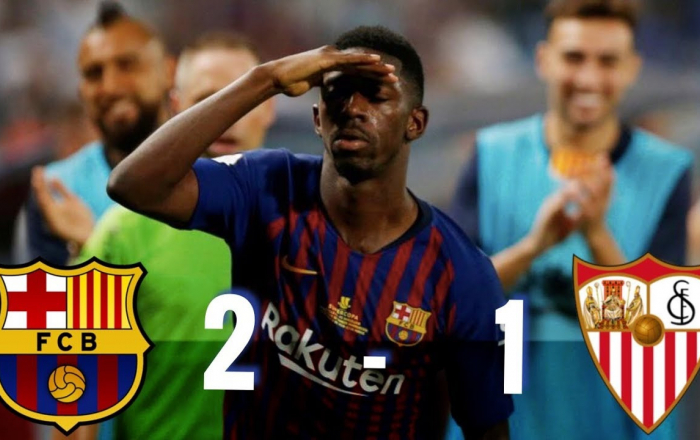 Highlights Barcelona ngược dòng giành Siêu cúp Tây Ban Nha