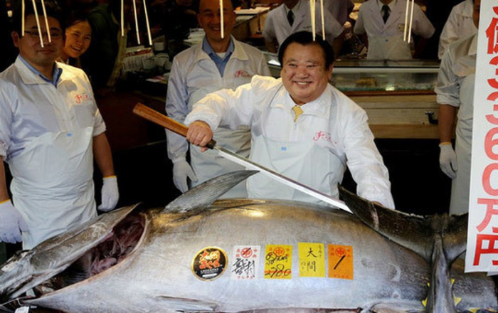 Cá ngừ 'khủng', giá hơn 333 triệu yên vừa được đấu giá ở Nhật