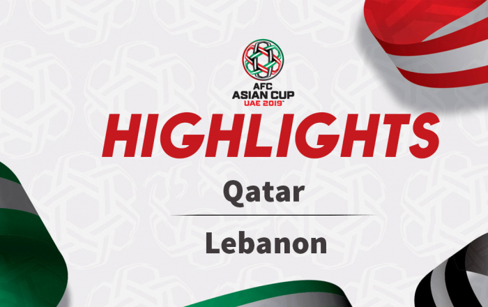 Highlights Asian Cup 2019: Qatar 2-0 Lebanon
