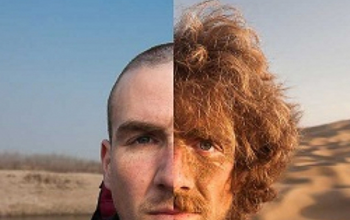 Khuôn mặt từ trẻ đến râu ria của chàng trai đi bộ gần 5.000 km