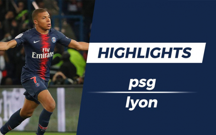 Mbappe ghi 4 bàn trong 13 phút, PSG thắng Lyon 5-0