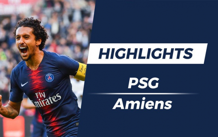 Highlights PSG 5-0 Amiens: Nối dài kỷ lục