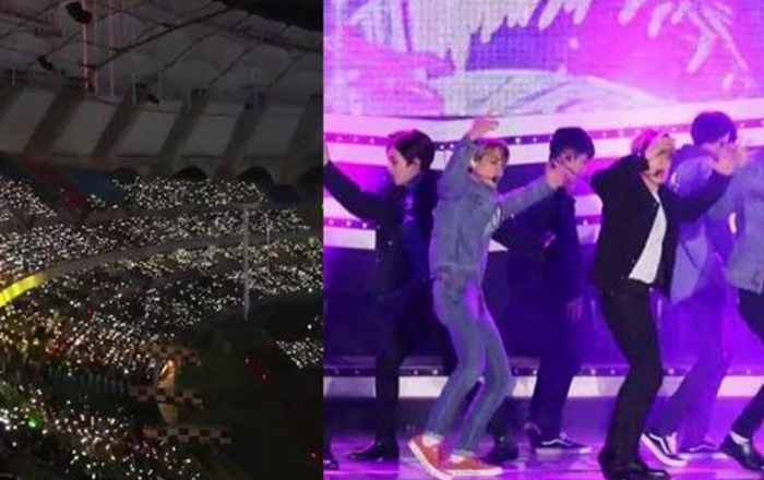 EXO-L tạo 'biển bac' nhấn chìm sự kiện âm nhạc khiến CĐM ngỡ ngàng tưởng đây là Concert của EXO