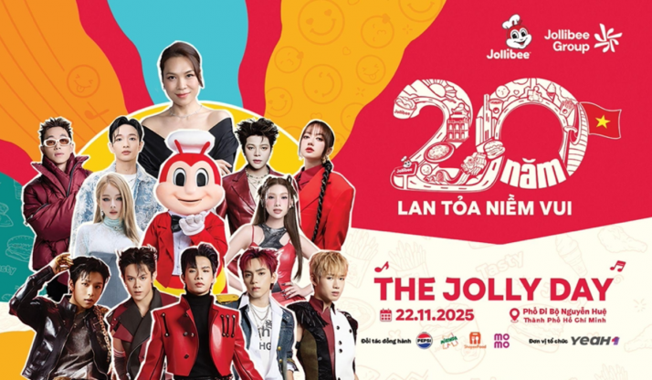 Mỹ Tâm, RHYDER sẽ tham gia lễ hội âm nhạc The Jolly Day do Jollibee tổ chức