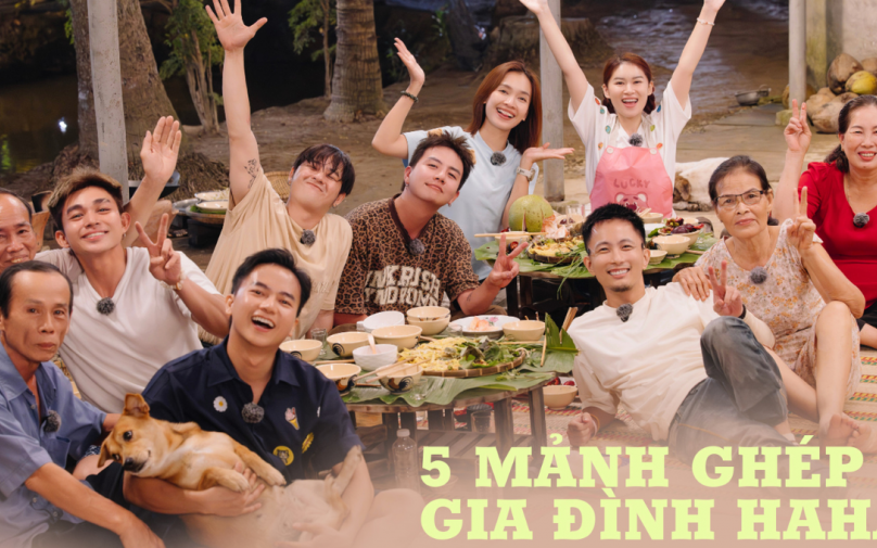 “Gia đình Haha”: Năm mảnh ghép không thể thay thế, một thông điệp chung về tình yêu thương