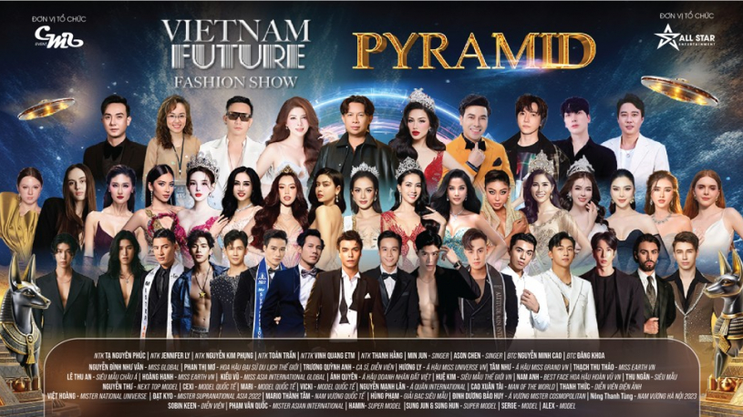 Vietnam Future Fashion Show Season 3 'PYRAMID': Dấu Ấn Rực Rỡ, Nâng Tầm Thời Trang Việt