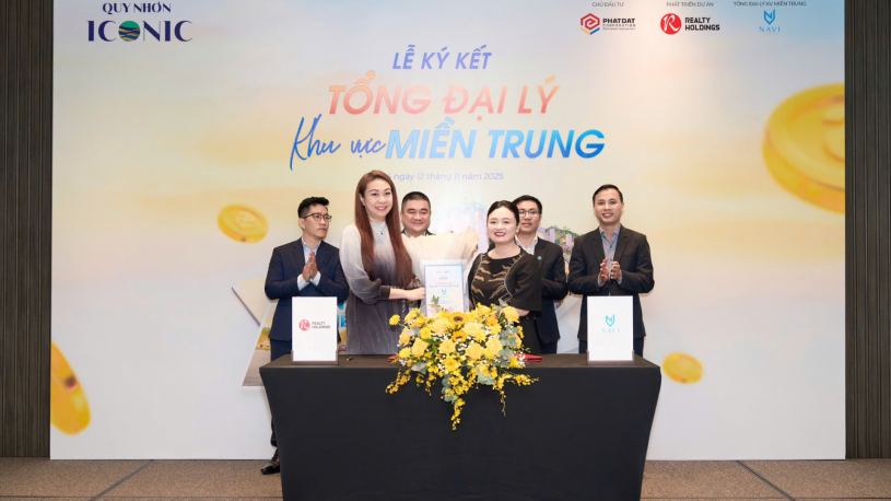 NaVi Property ký kết trở thành Tổng đại lý khu vực miền Trung của dự án Quy Nhơn Iconic