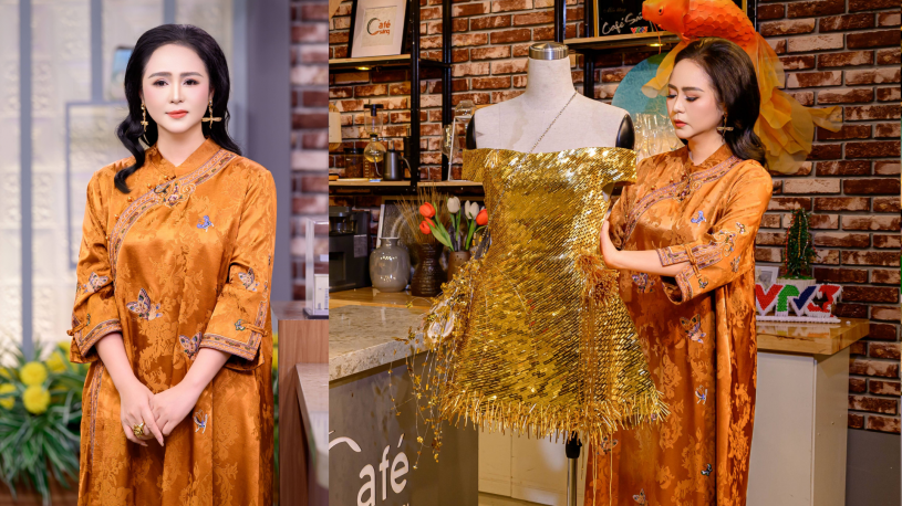 “Đoá hồng thép làng mốt” Thanh Hương Bùi tái hiện BST Manifeste trên sóng VTV