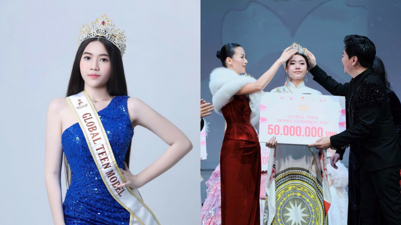 Học trò Xuân Lan đăng quang Quán quân Siêu mẫu Teen Toàn cầu 2025