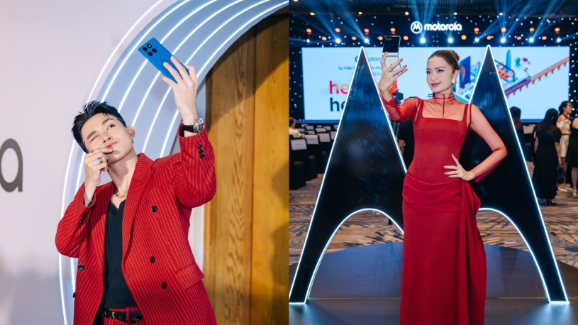 Dàn sao Việt hội ngộ trong sự kiện Motorola tái xuất thị trường smartphone Việt Nam