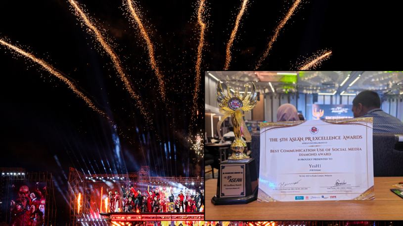Tập đoàn YeaH1 thắng lớn tại Giải thưởng Quan hệ Công chúng Đông Nam Á 2025 với Concert 'Anh Trai Vượt Ngàn Chông Gai'  