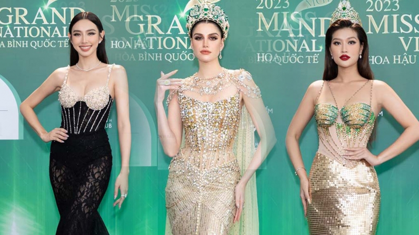 Thùy Tiên không đội vương miện vẫn 'chặt' đẹp, Thiên Ân liệu có áp đảo hoa hậu quốc tế?