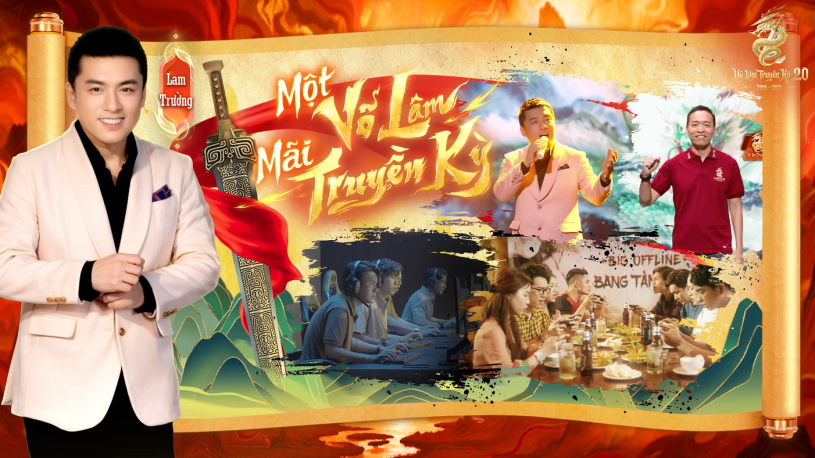 Võ Lâm Truyền Kỳ x Rhymastic x Lam Trường: Ca khúc kinh điển Giấc Mộng Thời Trai khoác chiếc áo mới dạt dào cảm xúc