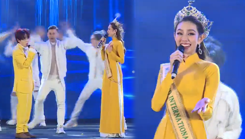 Hoa hậu Thuỳ Tiên tình tứ song ca cùng Quang Hùng MasterD bản hit 'Dễ đến dễ đi'