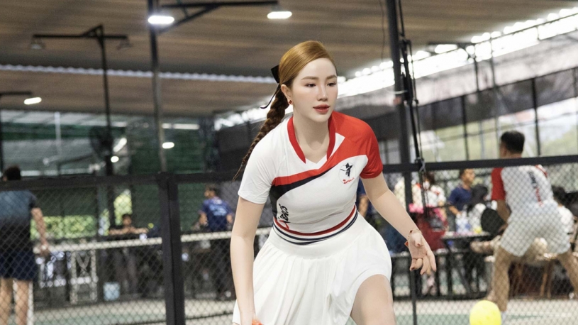 Bảo Thy xuất sắc giành chức vô địch khi đấu giải  Pickleball