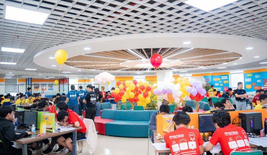 Nhìn lại những con số ấn tượng của kỳ thi OLP, OlpAI, Procon, ICPC 2025 thành công tại HUTECH