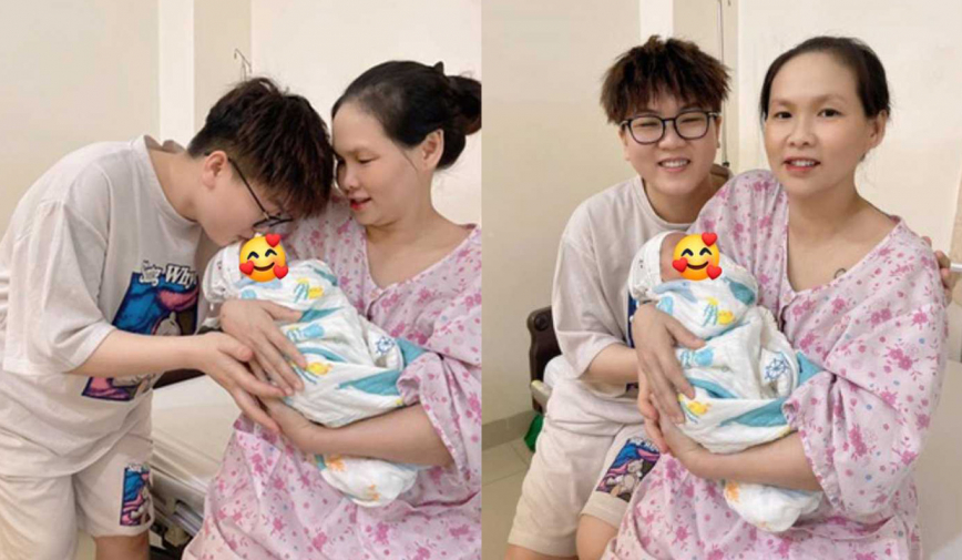 Cô dâu Vĩnh Long trở thành chú rể ở Khánh Hòa đón con trai đầu lòng
